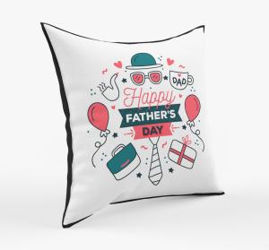 Almofada Personalizada Dia dos Pais 30x30cm      