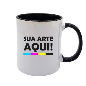 Caneca Interior Colorido Personalizado      
