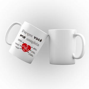 Caneca Personalizada Dia dos Namorados      