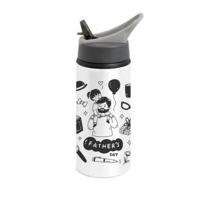 Squeeze Alumínio Sport Personalizada Dia dos Pais      