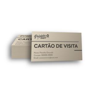 Cartão de Visita Reciclato 250grs      