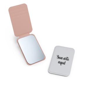 Espelho para Maquiagem Personalizado Dia dos Namorados      