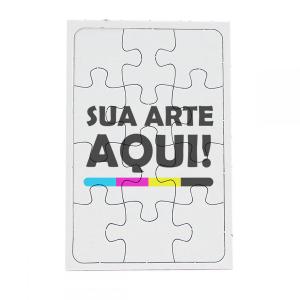 Quebra Cabeça Personalizado 16 peças      